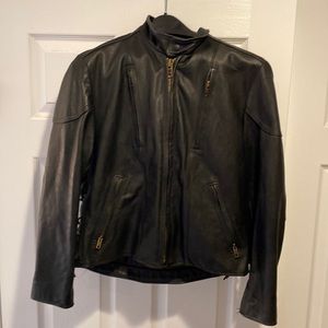 Vintage Kerr leather jacket with removable lining